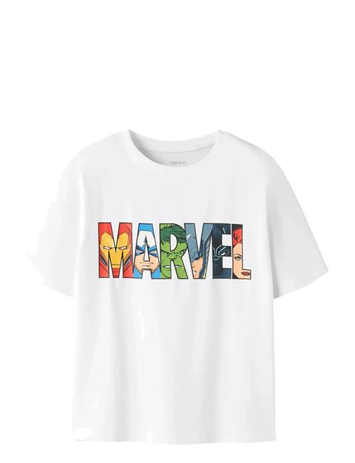 name it | Nkmfergus Marvel Ss Nreg Top Mar | 146-152
