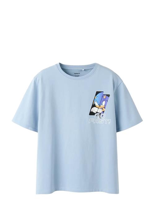 name it | Nkmfitus Sonic Ss Nreg Top Box Sky | 134-140