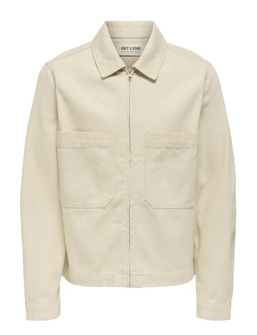 ONLY & SONS | Onscassel Pim Ecru 5559 Dnm Jacket Noos | XL