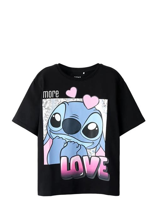 name it | Nkffora Stitch Ss Nreg Top Box Noos Wdi | 158-164