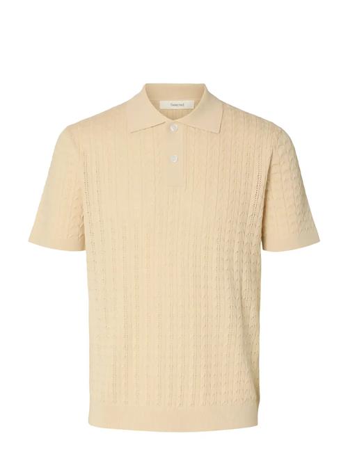 Selected | Slhmattis Ss Knit New Cable Polo | XXL
