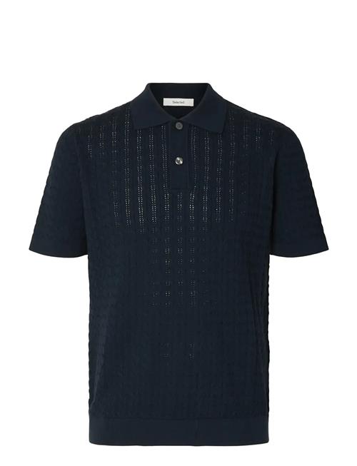 Selected | Slhmattis Ss Knit New Cable Polo | L