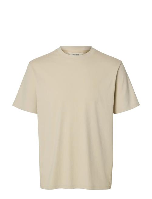 Selected | Slhspencer Rib Ss O-Neck Tee Noos | L