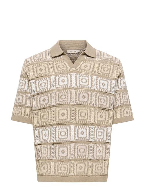 ONLY & SONS | Onsbart Life Rlx 5 Ss Resort Knit | XS