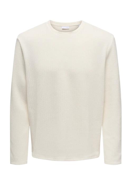 ONLY & SONS | Onstrey Life Reg Ls Strct Frml Tee | XL