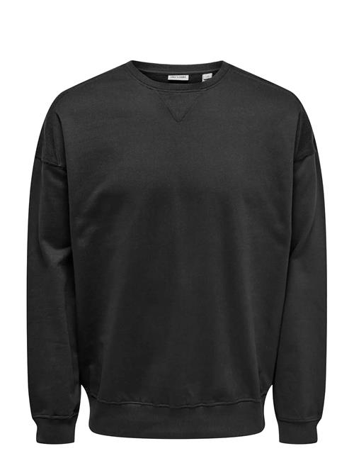 ONLY & SONS | Onsevans Vtg Ls Crew Tonal Block | XL