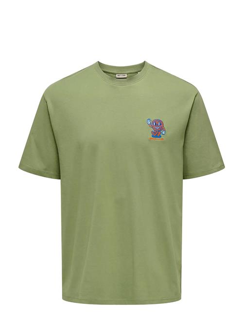 ONLY & SONS | Onsfred Life Opt 4 Rlx Ss Tee Vd | L