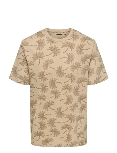 ONLY & SONS | Onsmaldini Aop Reg. Ss Aop Tee | L