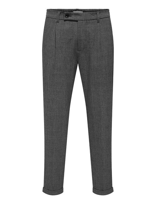 ONLY & SONS | Onslou Kaleb Slim Taper Check 0365 Pant | S