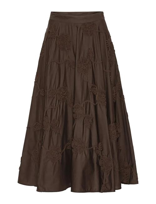 ROTATE | Flower Maxi Skirt | 42