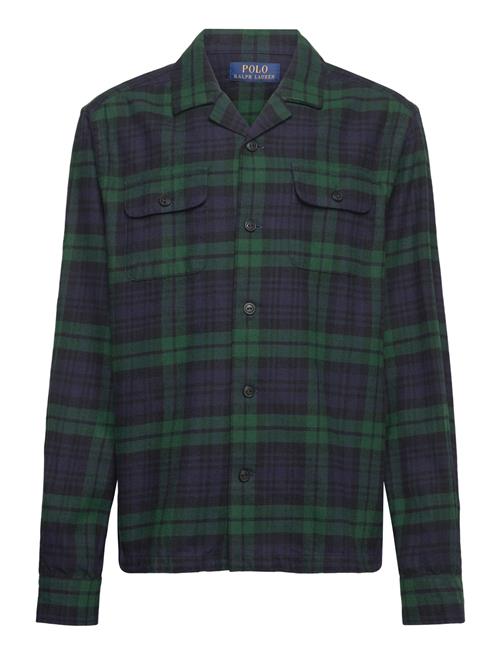Ralph Lauren Kids | Plaid Cotton Flannel Camp Shirt | 132-137