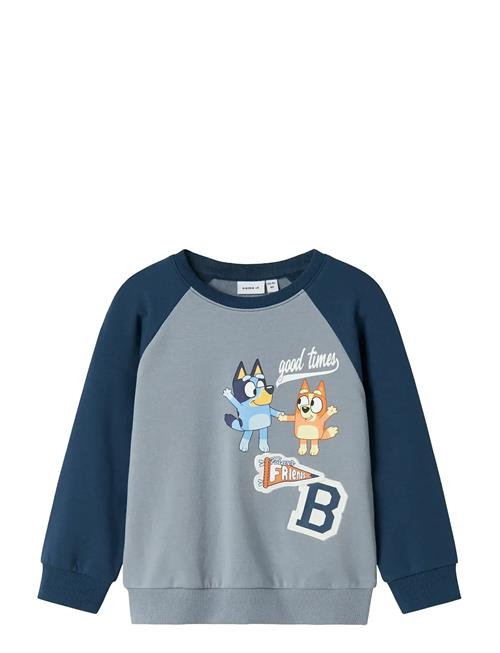 name it | Nmmsilas Bluey Nreg Sweat Bru Sky | 110