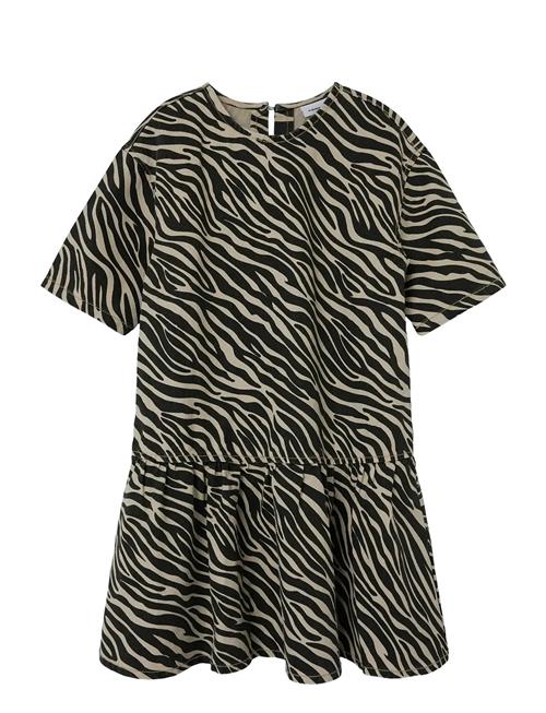 name it | Nkfzebra Twill Ss Dress 4003-Td D | 152