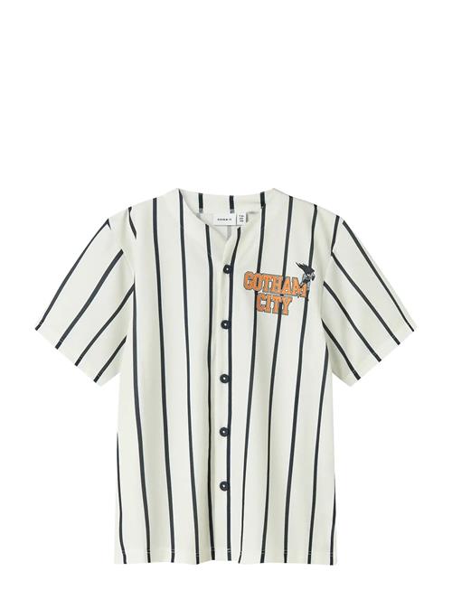name it | Nkmakash Batman Ss Nreg Poly Shirt Wab | 122-128