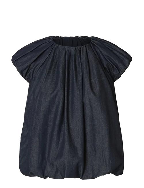 Selected | Slfrillo Cap Sleeve Denim Top | 42