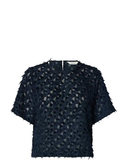 Selected | Slfmarion Ss O-Neck Top Ex | 42