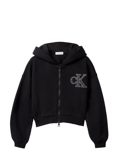 Calvin Klein | Ck Logo Terry Zip Through | 104