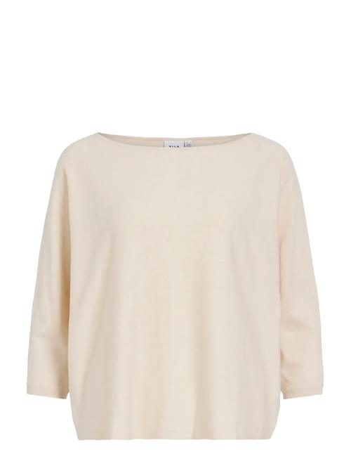 Vila | Vimalu Boatneck 3/4 Sleeve Knit Top-Noos | S