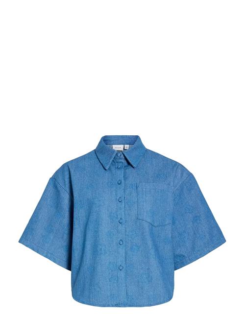 Vila | Viluna 3/4 Denim Shirt | 40