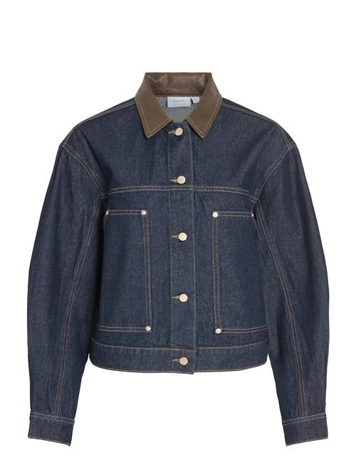 Vila | Vilova L/S Collar Denim Jakcet Dbd/Bfs | 34