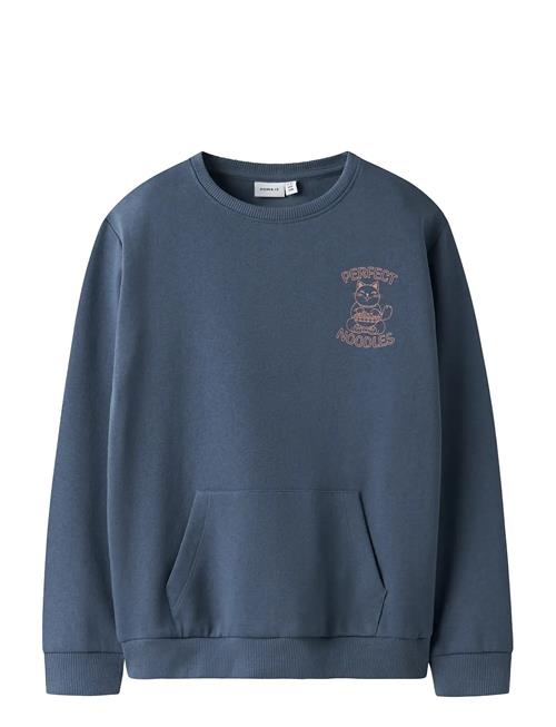 name it | Nkmtrenton Ls Nreg Sweat Bru Ps | 146-152