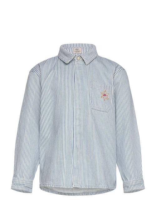 Copenhagen Colors | Y/D Stripe Twill Overshirt | 92