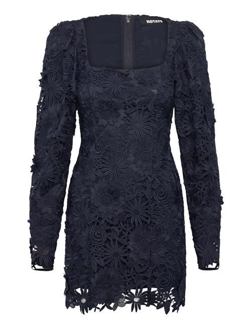 ROTATE | 3D Lace Ls Mini Dress | 38