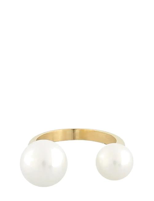 SNÖ of Sweden | Rio Double Pearl Ring G/White - M | M