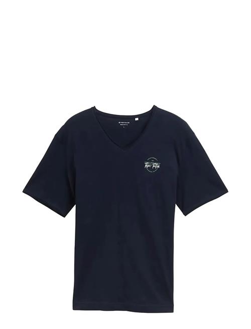 Tom Tailor | Printed V-Neck T-Shirt | XL