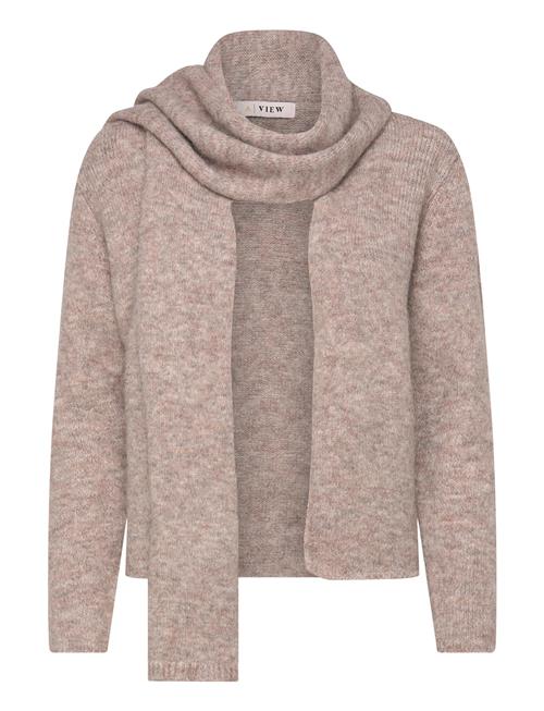 A-View | Harper Knit Scarf Cardigan | S