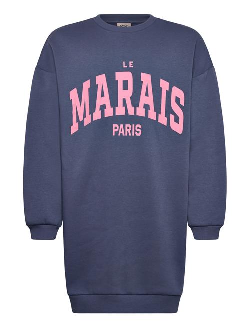 Kids Only | Kogmarisa L/S Ovz Dress Cs Swt | 122-128