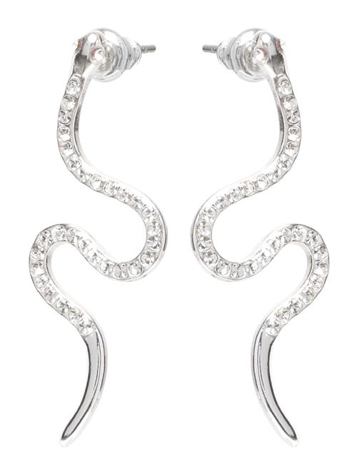 Pilgrim | Dagny Crystal Earrings Silver-Plated | ONE SIZE