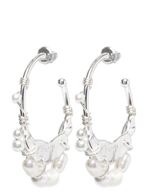 Pilgrim | Focus Hoop Earrings Silver-Plated | ONE SIZE