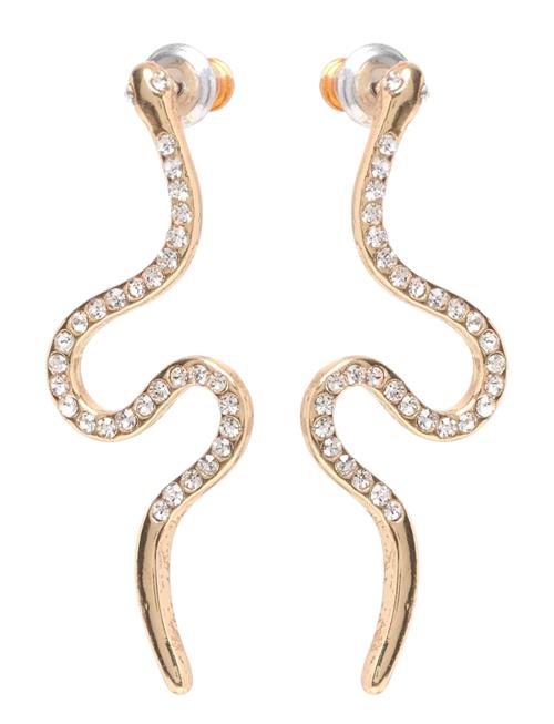 Pilgrim | Dagny Crystal Earrings Gold-Plated | ONE SIZE