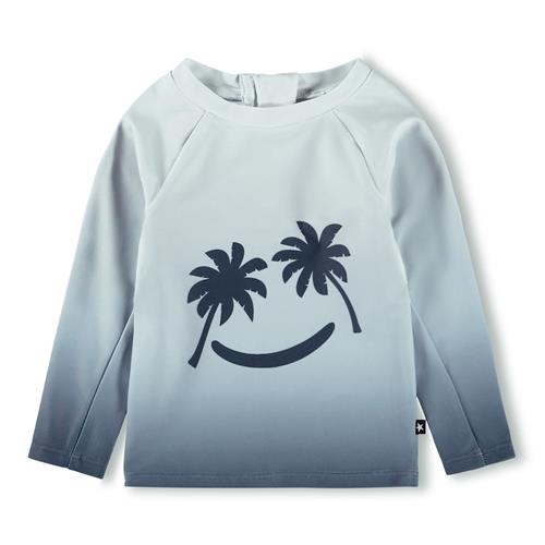 Molo Nemo Rash Gurad Baby Palm Smile  Baby Palm Smile 62/68 cm  Blå  62/68 cm  unisex