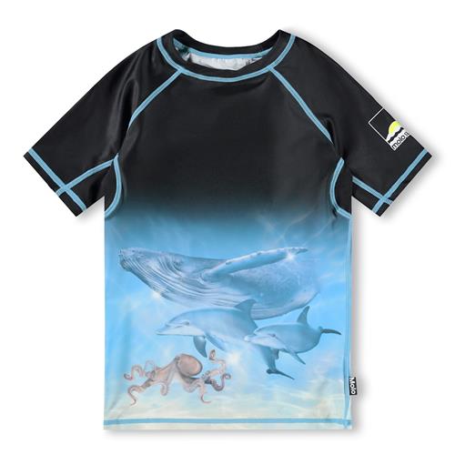 Molo Neptune Rash Gurad Air Brush Deep  Air Brush Deep 146/152 cm  Blå  146/152 cm  mand