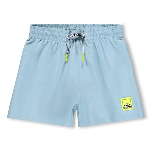 Molo Niko Solid Board Shorts Stream  Stream 110/116 cm  Blå  110/116 cm  mand