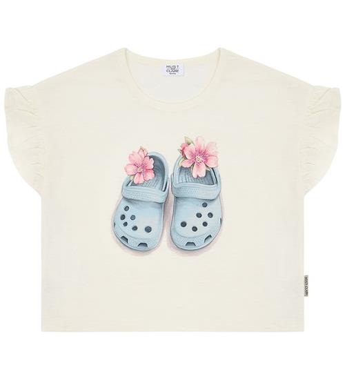 Hust and Claire T-shirt - Alma - Ivory m. Sandaler