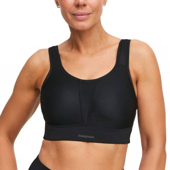 Swegmark BH Movement Padded Sports Bra Sort F 80 Dame