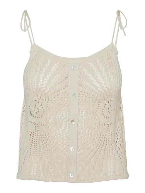 VERO MODA Sticktop 'SILJA'  lysebeige