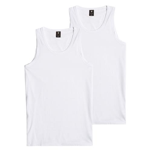 G-STAR Undertrøje 'Base Tank Top 2-Pack'  hvid