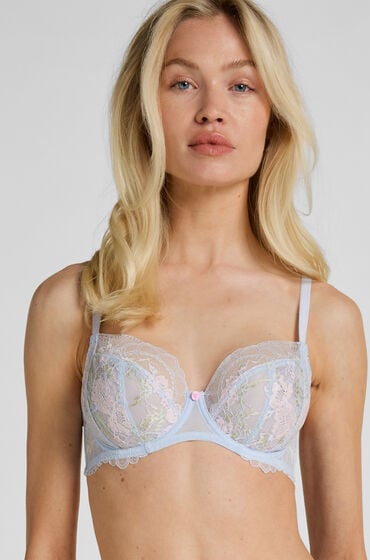 Hunkemöller Miri Bøjle-BH Uden Puder Blå