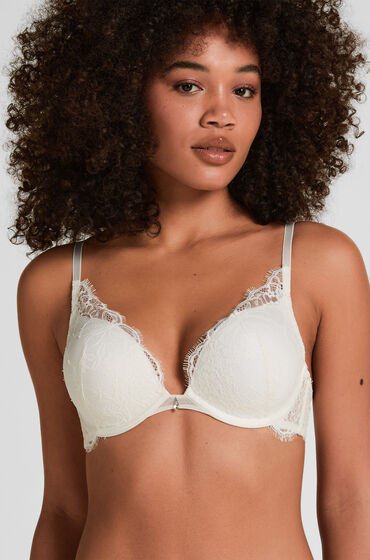 Hunkemöller Prina Push-Up-Maximizer-bh Hvid