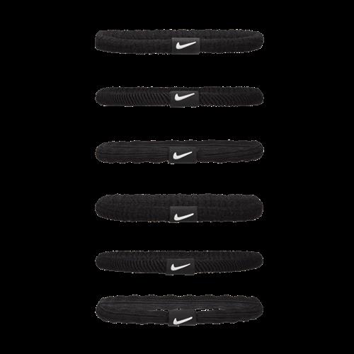 Nike Flex-hårbånd (pakke med 6 stk.) - sort