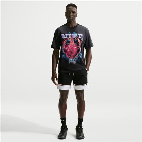 Nike Standard Issue Dri-FIT--basketballshorts (15 cm) til mænd - sort