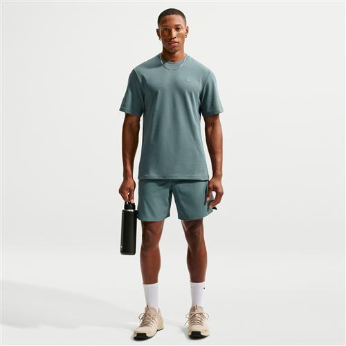 Alsidige Nike Unlimited-Dri-FIT-shorts (18 cm) uden for til mænd - grå