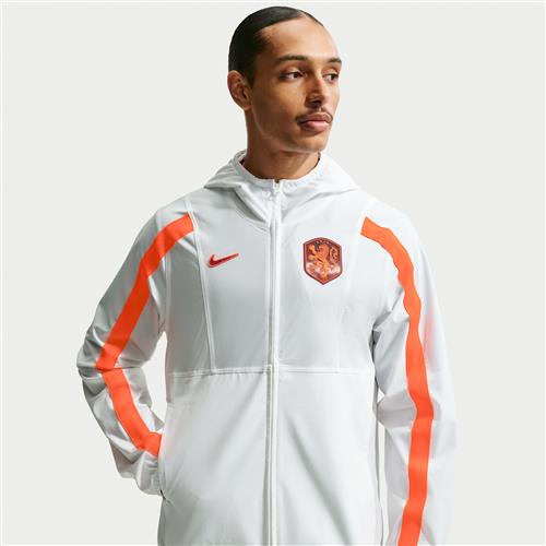 Vævet Netherlands Energy Nike Dri-FIT Football-jakke til mænd - hvid