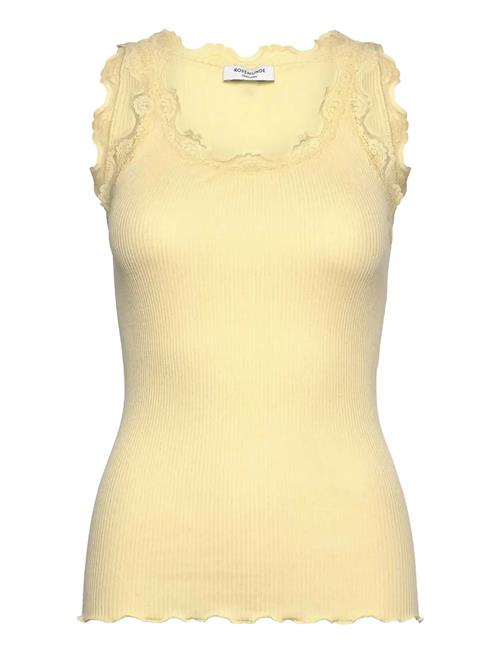 Rosemunde | Rwbabette Silk Sl U-Neck Long Lace | XS