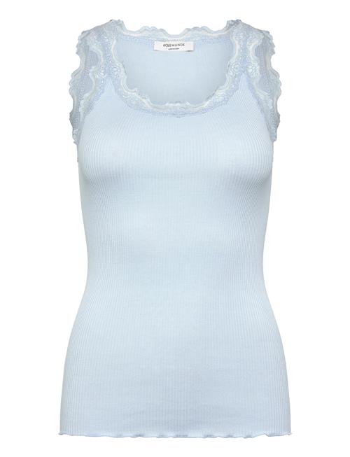 Rosemunde | Rwbabette Silk Sl U-Neck Long Lace | L