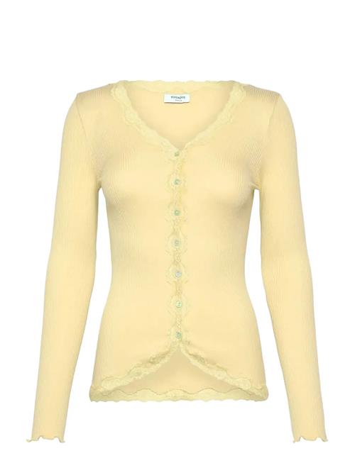 Rosemunde | Rwbabette Silk Ls V-Neck Lace Cardi | S